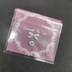 White Cubic Zirconia Brilliant Diamond with 6,5mm