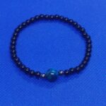 Onyx Stone, Hematite, Blue Tiger Eye Stone Bracelet