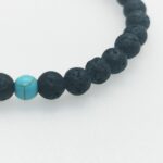 Lava-Turquoise Stone Bracelet